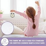 Lynmark 2x Toddler Potty Training Bed Pads 70x85cm White Waterproof Mat view 6