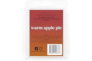 WEST COAST CANDLE COMPANY Warm Apple Pie | Pet Safe Wax Melts | All Natural Soy | Non-Toxic | Dog Friendly | Vet Approved | Long Lasting Home Fragrance | Pet Odor Eliminator | Clean Burning Wax Cubes | Safe Air Freshener