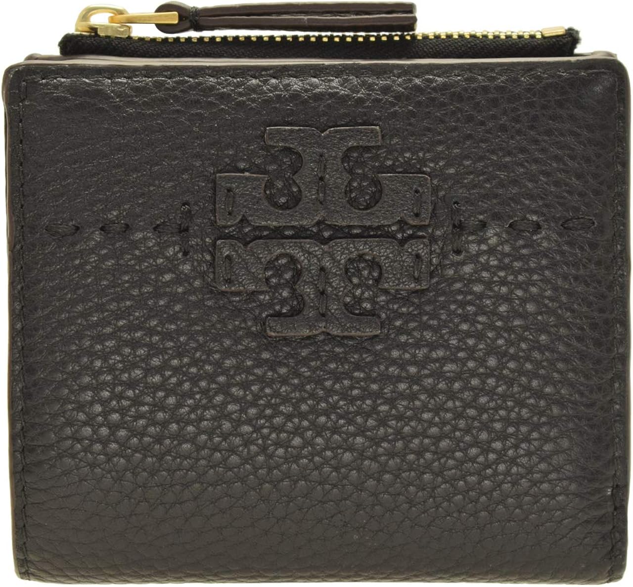 トリーバーチ Toryburch 財布 二つ折り ミニ コンパクト レザー 並行輸入品 ブラック2 シューズ バッグ Amazon