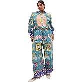 City Chic Women's Plus Size Pants - Mystic Mirror Me