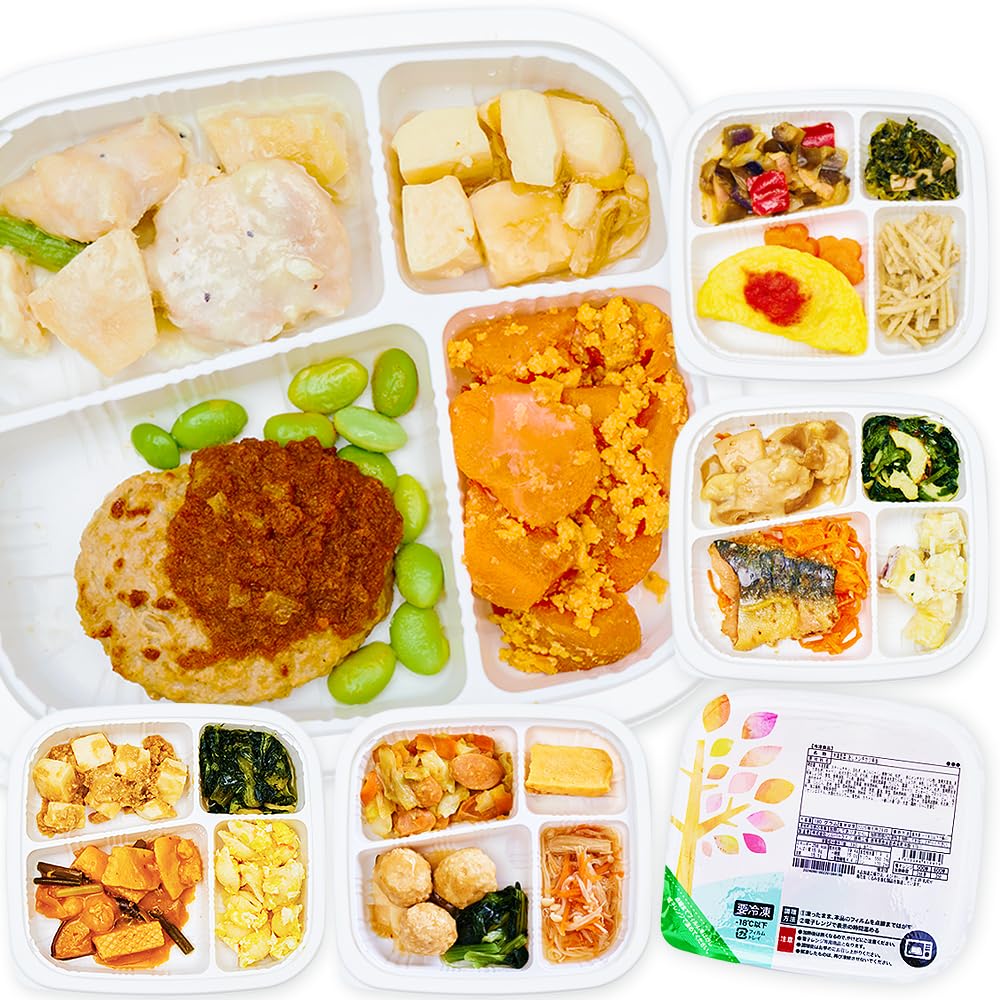 まごころ弁当 塩分制限食 21食セット 冷凍弁当 冷凍食品 惣菜 お弁当 おかずのみ 健康 カロリー 人気 まごころケア食 管理栄養士監修 の商品画像