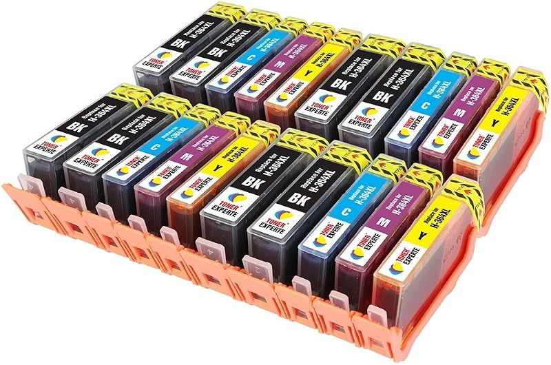 TONER EXPERTE 20 XL Compatible Ink Cartridges for HP Photosmart Deskjet