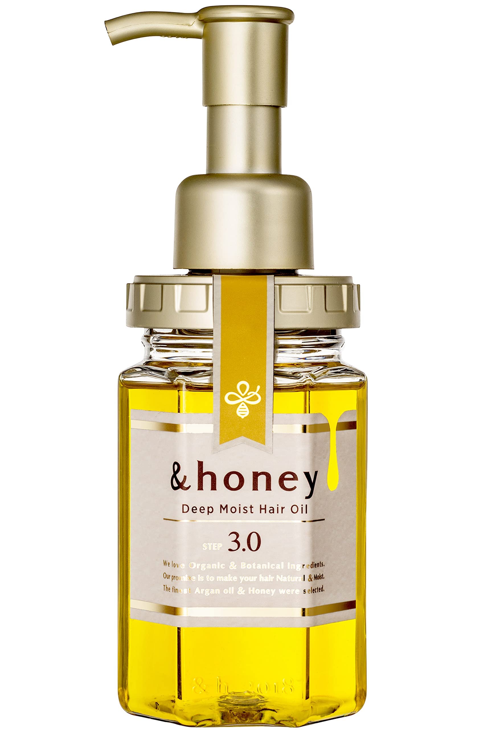 &honey (アンドハニー) ディープ モイスト ヘアオイル 3.0 100ml | ヘアオイル商品画像