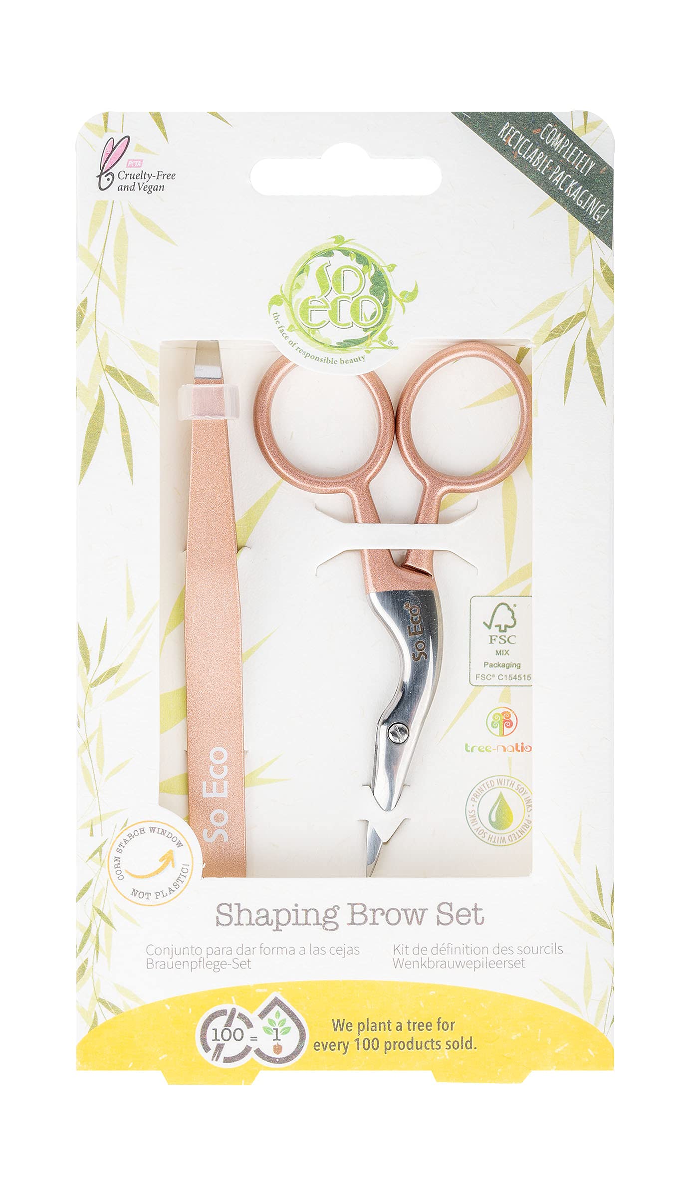 So Eco Shaping Brow Scissor & Tweezer