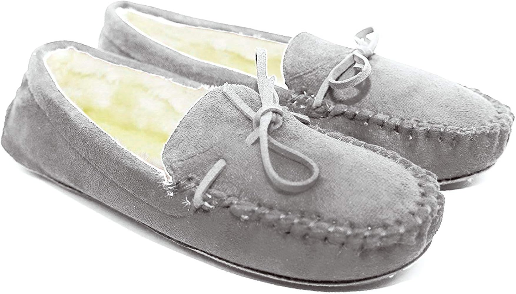 fur moccasins womens