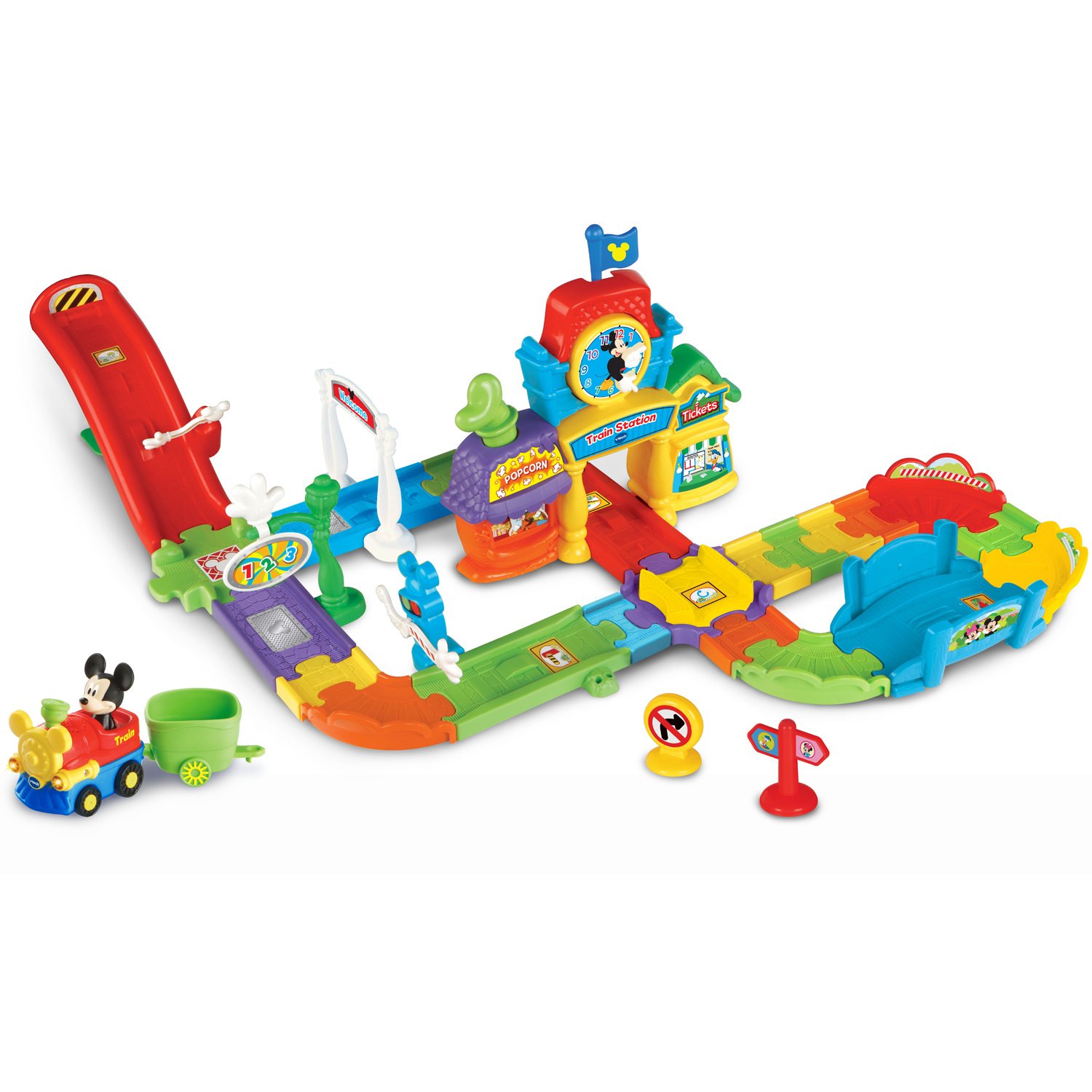 vtech go go smart wheels mickey silly slides fire station