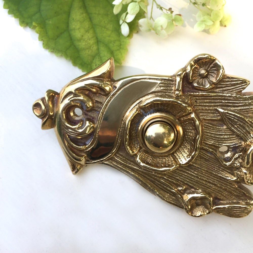 Turklingeln Klopfer Antiquitaten Kunst Klingel Aus Messing Antik Retro Turklingel Jugendstil Schelle Um 1900 Fr Regnum Be