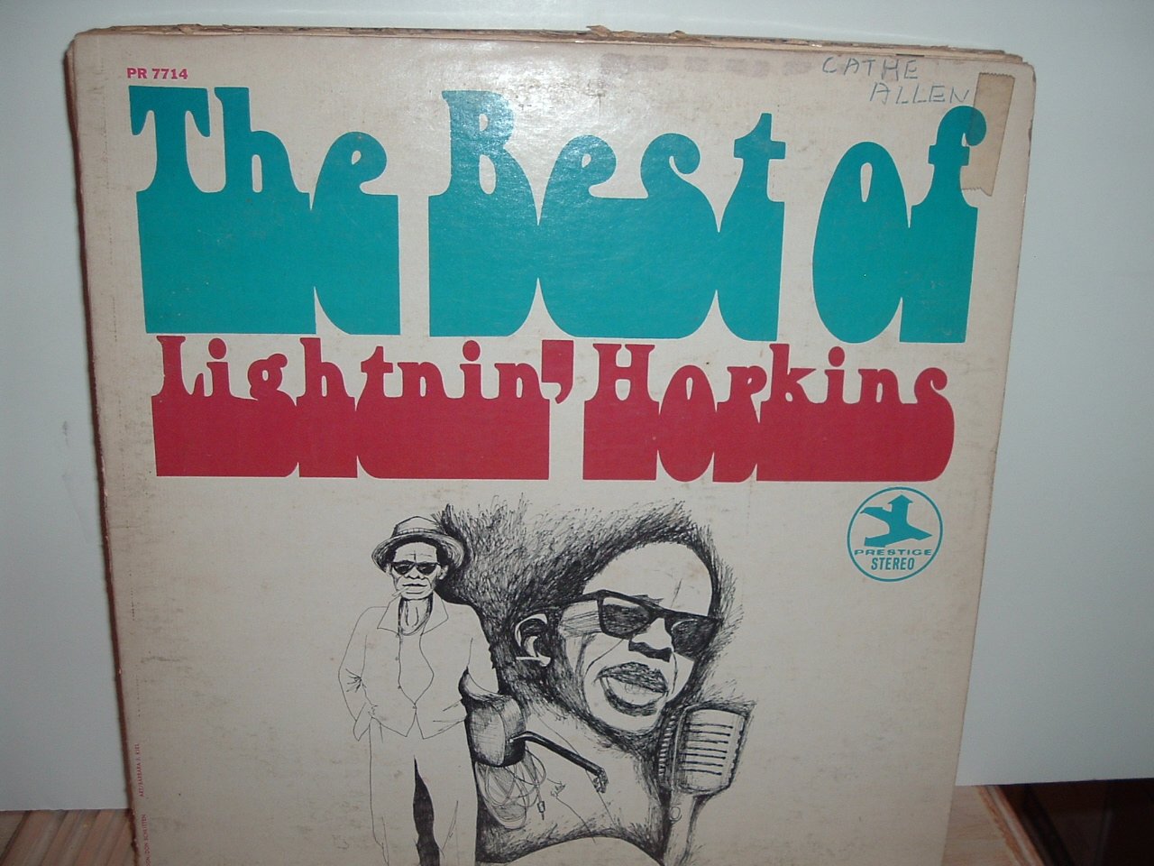 Lightning Hopkins The Best Of Lightnin' Hopkins Prestige Stereo