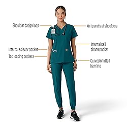 Carhartt Scrubs C12313 Women's Force® Essentials