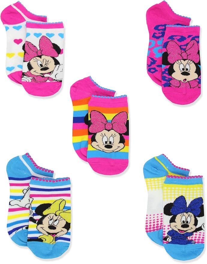 Mickey and Minnie Mouse Multi pack Socks (Toddler/Little Kid/Big Kid