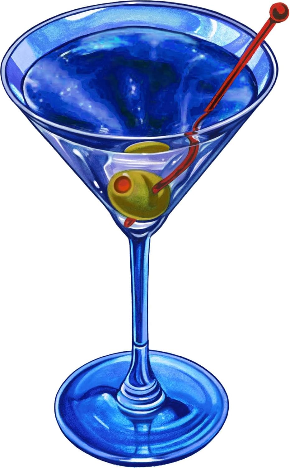 Amazon Com Martini Drink Porcelain Swimming Pool Mosaic 8 X 5 Garden Outdoor