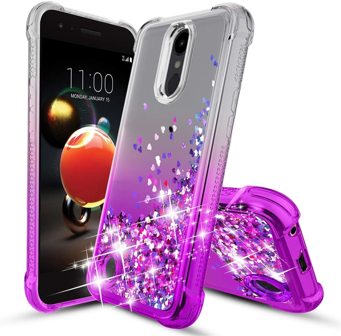 Best phone case lg tribute hd purple