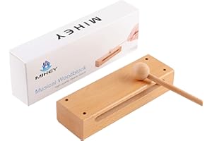 MGTECH Musical Wood Block Percussion Instrument
