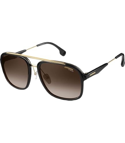 Amazon.com: Carrera 229/S Black/Brown Shaded 59/16/145  display picture 3