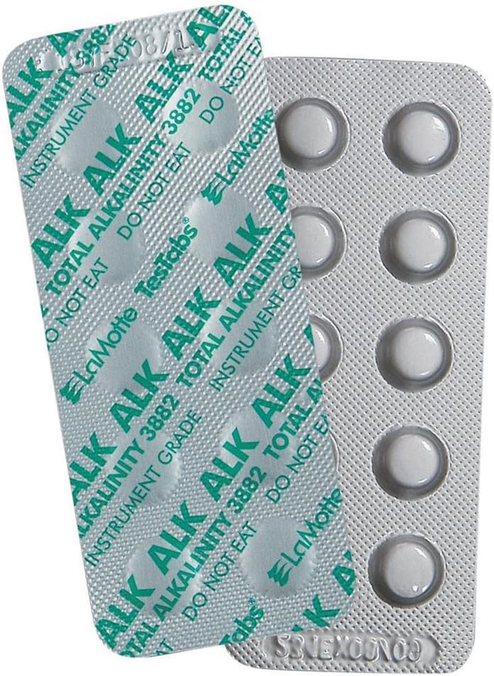 LaMotte 3882A Instrument Grade TesTabs for ColorQ, Alkalinity, 100 ct.