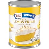 Duncan Hines Comstock Original Lemon Cr&egrave;me Pie Filling and Topping, 21 oz. (Pack of 8)