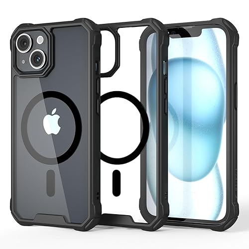 RAPTIC Air Magnetic for iPhone 15 Case, Shockproof Protective