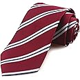 Vinesen Men's Striped Patterned Tie Polka Dots Jacquard Formal Designer Neckties