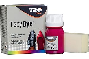 TRG The One Easy Dye, Leather Shoe Color Restore Paint, 161 Magenta, 25 ml
