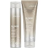 Joico Blonde Life Brightening Shampo & Conditioner | For Blonde Hair | Add Softness & Smoothness | Sulfate Free | Fortified With Monoi & Tamanu Oil