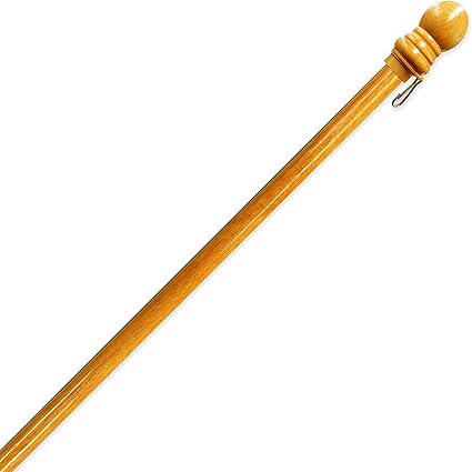 Amazon Com Two Group Standard Wood Pole Everyday Gloss Coated Decorative Flag Accessories 2 X 57 Garden Outdoor