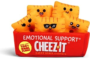 Emotional Support Pals Cheez-It, Cute Stuffed Animals by Relatable |…