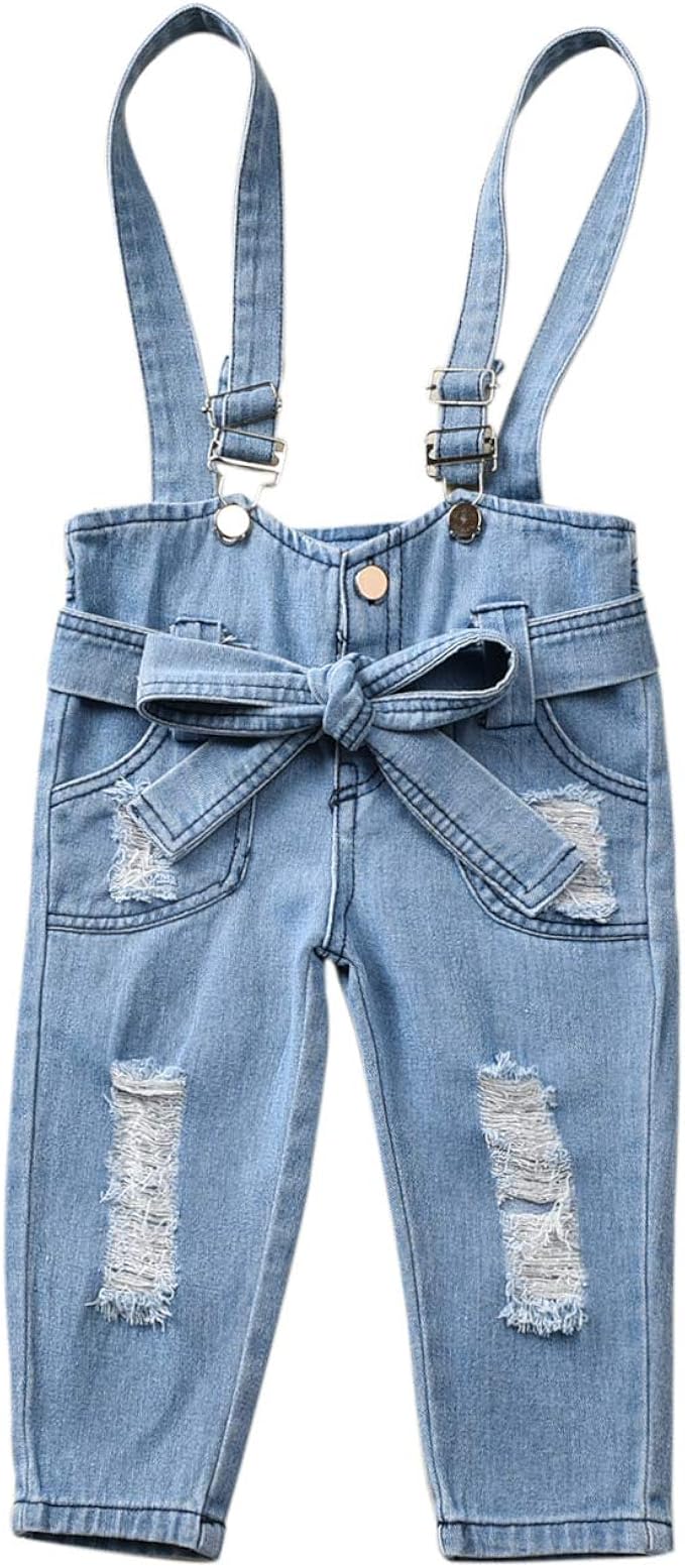 baby girl blue jean overalls