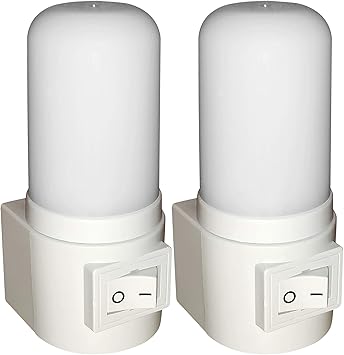 Amazon Com Maximm Led Manual On Off Switch Plug In Night Light