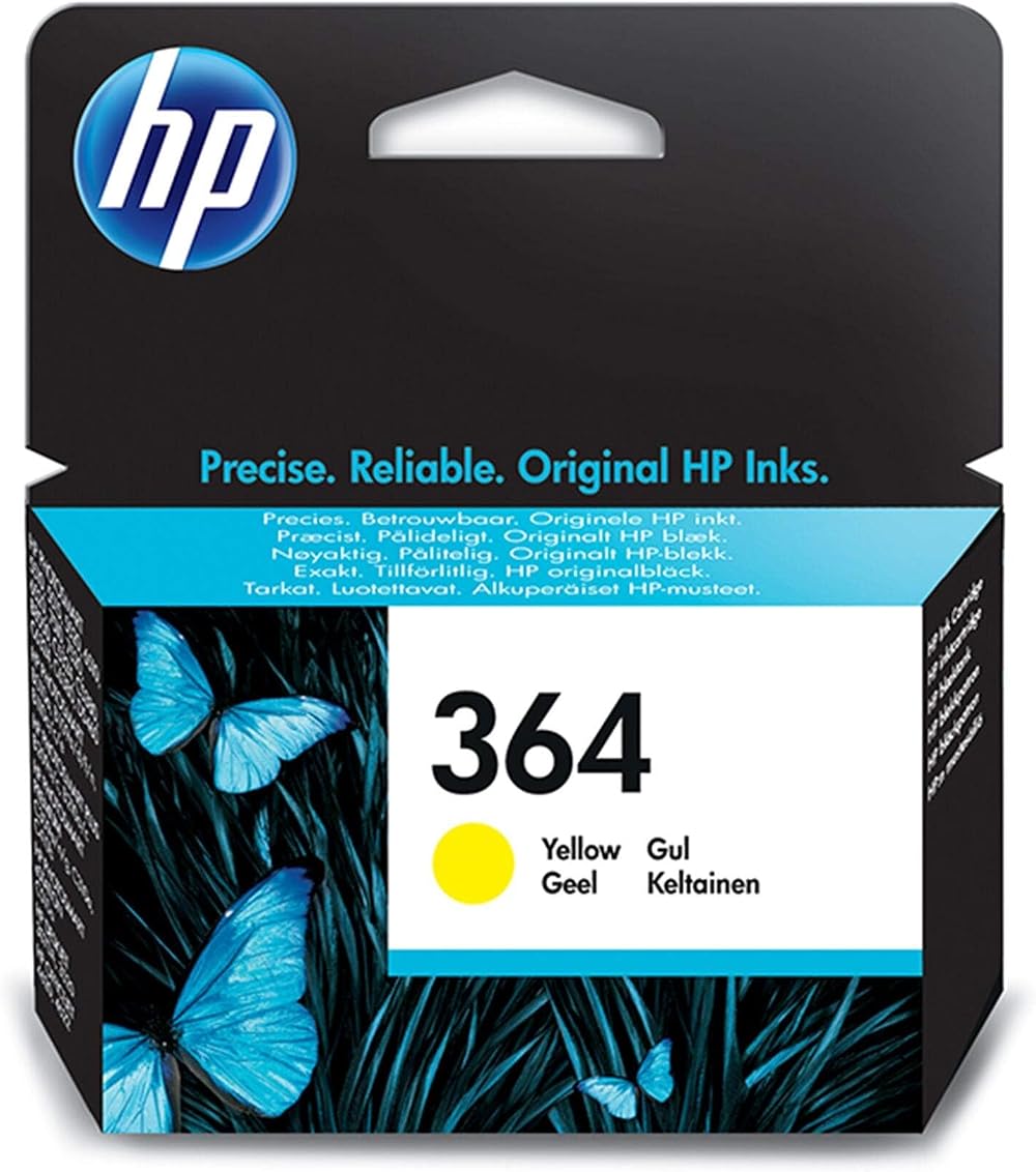HP 364 Ink Cartridge CB320EE Yellow Original Single Pack