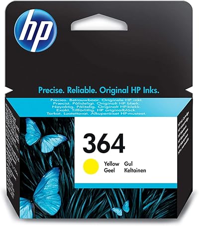 HP 364 Ink Cartridge CB320EE Yellow Original Single Pack