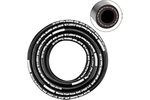 NEXANOVA 5/16" Marine Fuel Line Hose Rubber Type A1-15 SAE J1527 for Marine Boat Ship Equipment (5/16", 25Ft, Type A1-15)