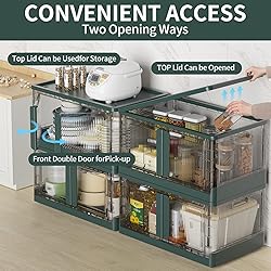 Sineda Storage Bins with Lids - 8.4 Gallon