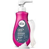 VEET Professional 2 Minute Hair Removal Cream For All Skin Types with Shea Butter | Effective Full Bikini/Pubic Hair Removal 