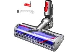 Upgrade Quick-Release Vacuum Direct Drive Head Replacement for Dyson V7 V8 V10 V11 V15，Suitable for Hardwood Floor Carpets At