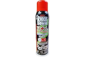 Knockdown KILSOL ONE Solution 22 in 1! Bug Killer Spray, Indoor and Outdoor Use, Mosquitoes, Cockroach, Bed Bugs, and Ant Spr