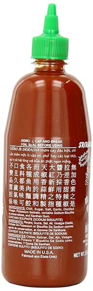 TUONG OT SRIRACHA HOT CHILI SAUCE 28OZ