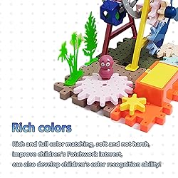 Electric Ferris Wheel Model Building Puzzle Toys