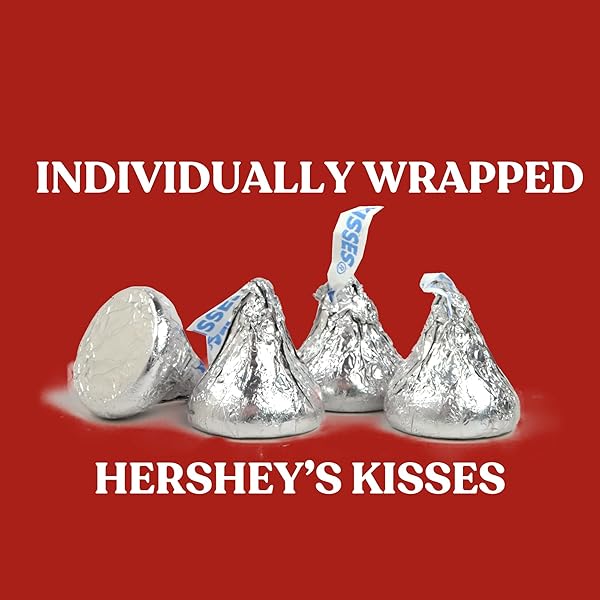 2024 HERSHEY KISSES ADVENT CALENDAR, 24-DAY COUNTDOWN TO CHRISTMAS WITH CANDY, INDIVIDUALLY WRAPPED PIECES, 3.8 OUNCES