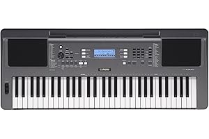 Yamaha PSR-I300 61 Key Touch-sensitive Portable Keyboard, 644 instruments (30 Indian), 224 Accompaniment Styles (30 Indian), 