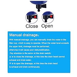 NANPU 1/4" NPT Compressed Air Filter, Zinc Alloy, 5