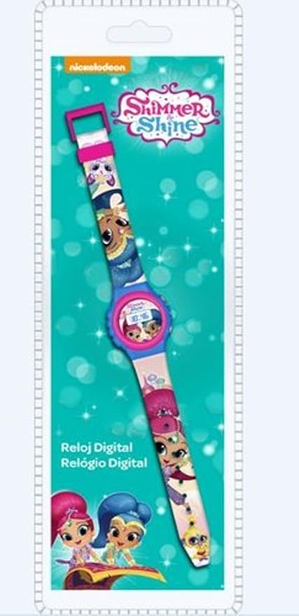 Amazon.com: Shimmer & Shine – Digital Clock (Kids sh17021 ...