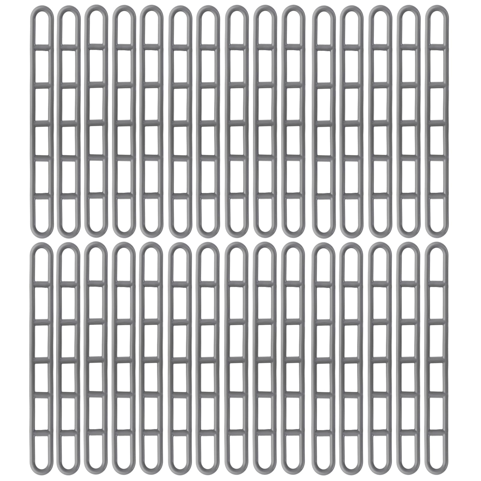 BITS4REASONS RUBBER CARAVAN EXTRA STRONG STORM/HIGH WIND DURABLE AWNING LADDERS PEGGING TENSION STRAPS 30 UNIT PACK