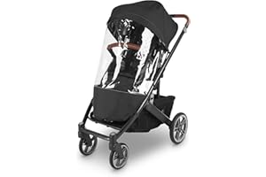UPPAbaby Performance Rain Shield for Cruz V3 - Waterproof and Windproof Coverage - Ventilated Design - Quick Attachment - Eas