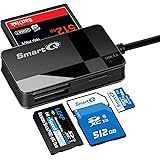 SmartQ C368 USB 3.0 Multi-Card Reader, Plug N Play, Apple and Windows Compatible, Powered by USB, Supports CF/SD/SDHC/SCXC/MM