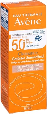 Avene Cleanance Solar SPF50+ Tinted Sunscreen 50ml Very High Protection view 5