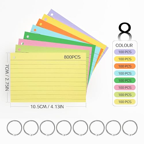 3X5 Ruled Index Cards