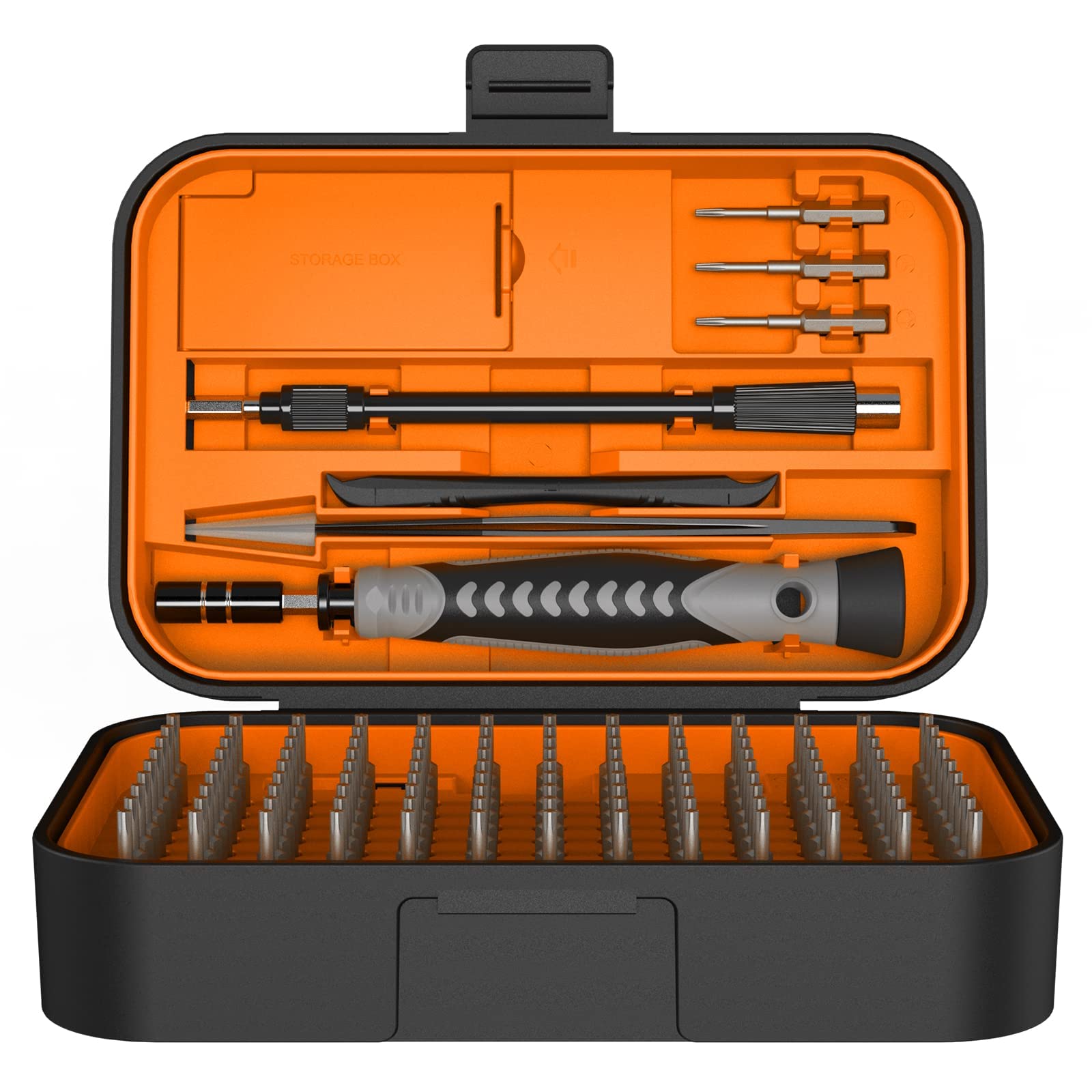 130 in 1 Precision Screwdriver Set Upgrade Version Mini DIY Repair Tools Kit Torx Screwdriver Sets for Game Console Tablet Pc MacBook Watches and Other Electronics