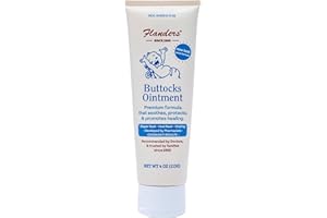 Flanders Buttocks Ointment - Diaper Rash Cream for Treatment & Prevention, Pharmacist Developed, Heat Rash & Chafing in Infants to Adults, Instant Relief (4oz Tube)