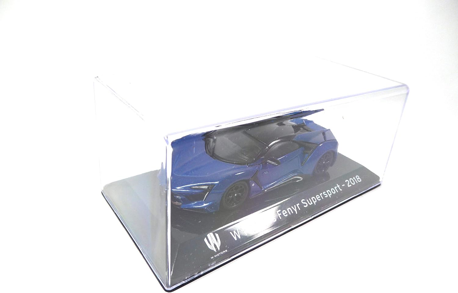 OPO 10 - Car 1/43 Collection SUPERCARS Compatible with W Motors Fenyr Supersport 2018 (S71), Blue - Image 3