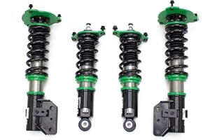 R9-HS2-045 compatible with Subaru WRX (VA1) / WRX STI (VA2) 2015-21 Hyper-Street II Coilover Kit w/ 32-Way Damping Force Adjustment Lowering Kit by Rev9, 32 Damping Level Adjustment